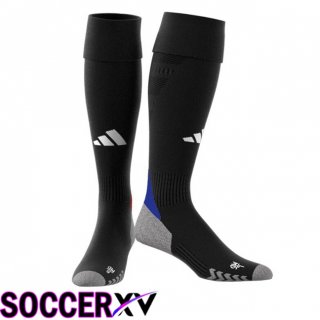 lyon OL Away Soccer Socks Black 2024/2025