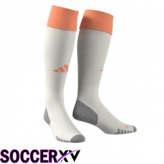 AS Rome Away Soccer Socks White 2024/2025