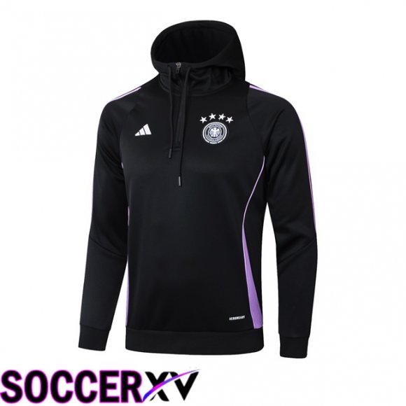 Germany Training Sweatshirt Hoodie Black 2024/2025