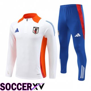 Japan kit Training Tracksuit White 2024/2025