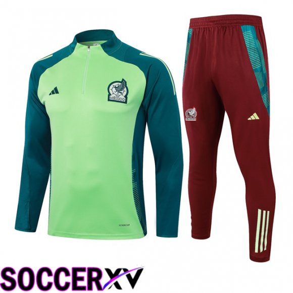 Mexico kit Training Tracksuit Green 2024/2025