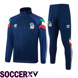 Italy kit Training Jacket Suit Blue Royal 2024/2025