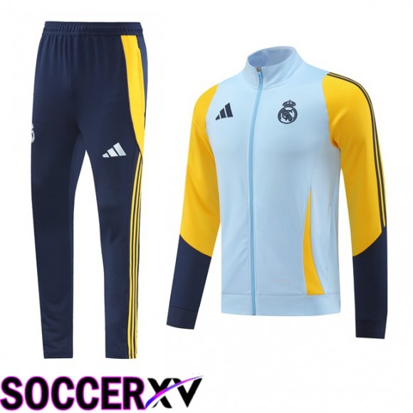 Real Madrid kit Training Jacket Suit Grey 2024/2025