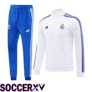 Real Madrid kit Training Jacket Suit White 2024/2025