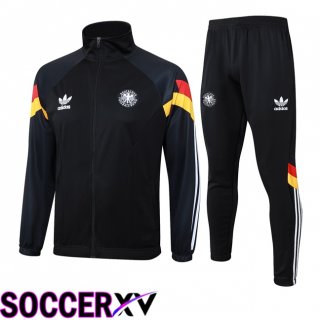 Germany kit Training Jacket Suit Black 2024/2025