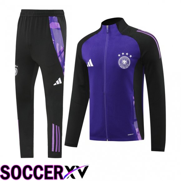 Germany kit Training Jacket Suit Purple 2024/2025