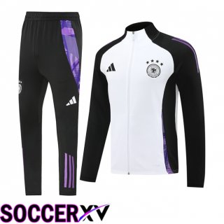 Germany kit Training Jacket Suit White 2024/2025