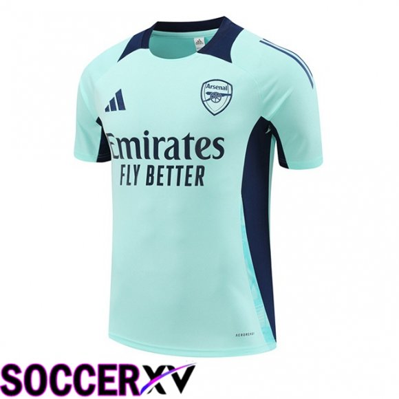 Arsenal Training T Shirt Green 2024/2025