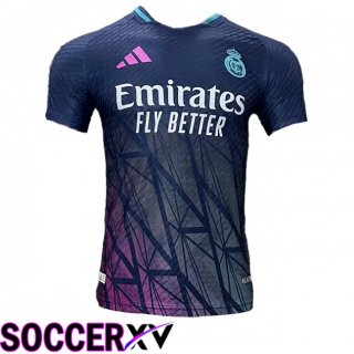 Real Madrid Soccer Jersey Special Edition Blue 2024/2025