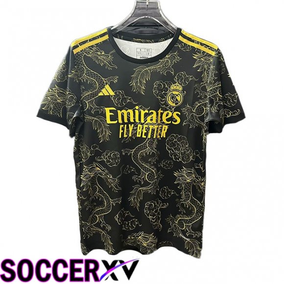 Real Madrid Soccer Jersey Special Edition Black 2024/2025