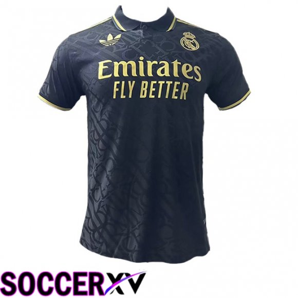 Real Madrid Soccer Jersey Special Edition Black 2024/2025