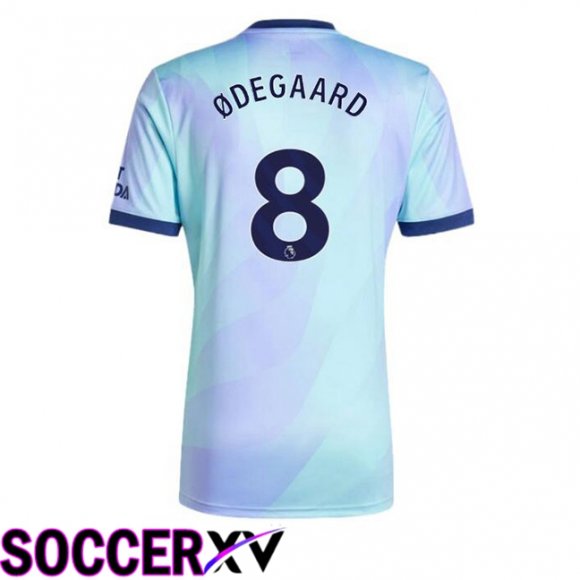 Arsenal (ØDEGAARD 8) Third Soccer Jersey Blue 2024/2025