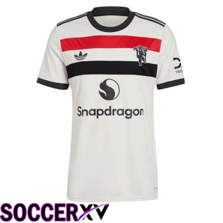 Manchester United Third Soccer Jersey White 2024/2025