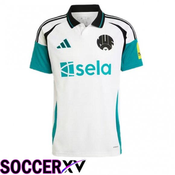 Newcastle United Third Soccer Jersey White 2024/2025