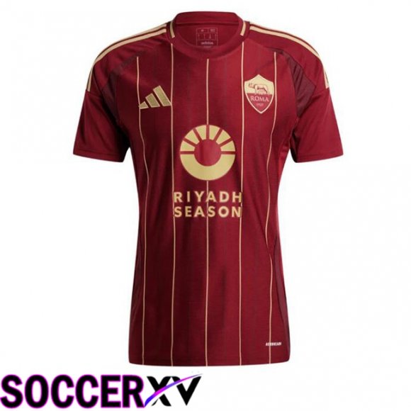 AS Rome Home Soccer Jersey Red 2024/2025