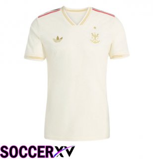 Flamengo Third Soccer Jersey Yellow 2025/2026