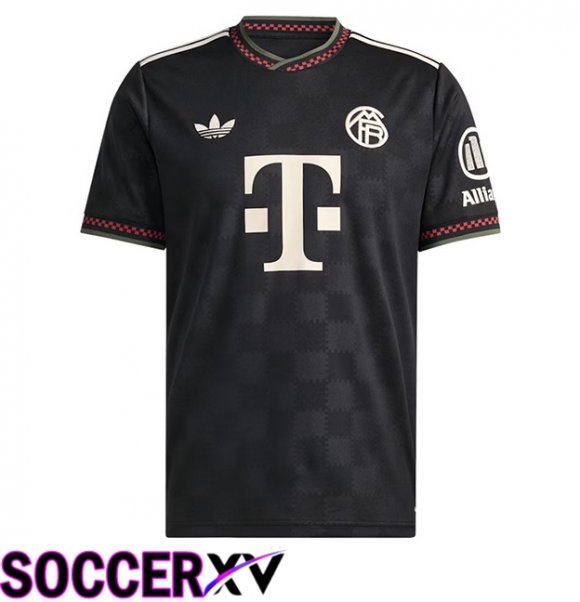 Bayern Munich Third Soccer Jersey Black 2025/2026