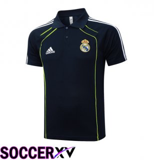 Real Madrid Soccer Polo Blue Royal 2025/2026