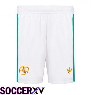 AS Rome Third Soccer Shorts White 2025/2026