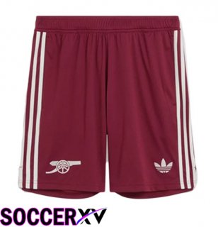 Arsenal Third Soccer Shorts Brown 2025/2026