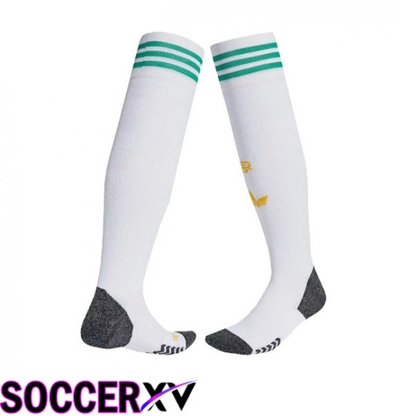 AS Rome Third Soccer Socks White 2025/2026