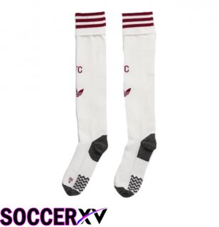 Arsenal Third Soccer Socks White 2025/2026