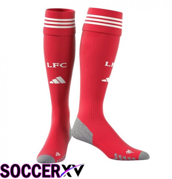 FC Liverpool Home Soccer Socks Red 2025/2026