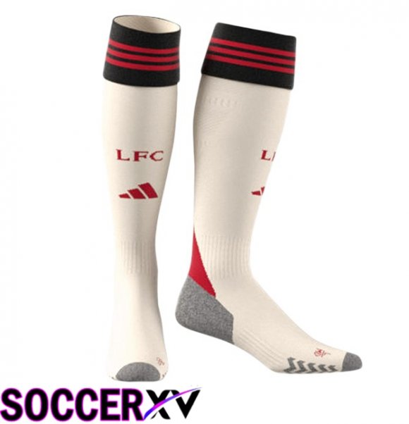 FC Liverpool Away Soccer Socks Yellow 2025/2026