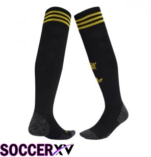 Manchester United Third Soccer Socks Black 2025/2026