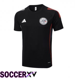 AFC Ajax Training T Shirt Black 2025/2026