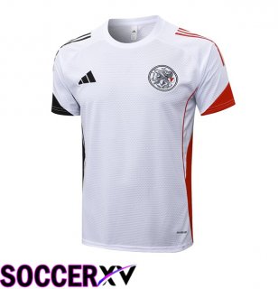 AFC Ajax Training T Shirt White 2025/2026