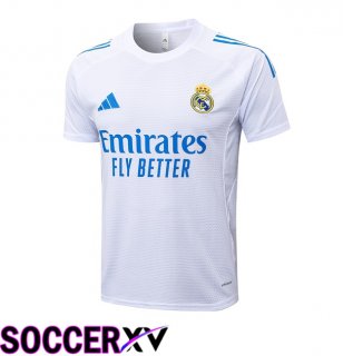 Real Madrid Training T Shirt White 2025/2026