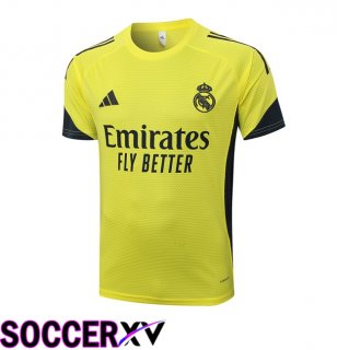 Real Madrid Training T Shirt Yellow 2025/2026