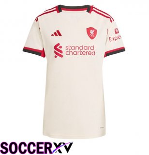 FC Liverpool Women Away Soccer Jersey Yellow 2025/2026