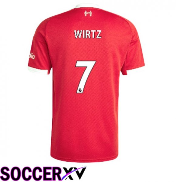FC Liverpool (WIRTZ 7) Home Soccer Jersey Red 2025/2026
