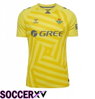 Real Betis Goalkeeper Soccer Jersey Yellow 2025/2026