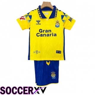 Las Palmas Kids Home Soccer Jersey 2024/2025