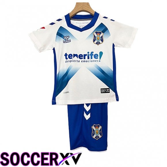 Tenerife Kids Home Soccer Jersey 2024/2025