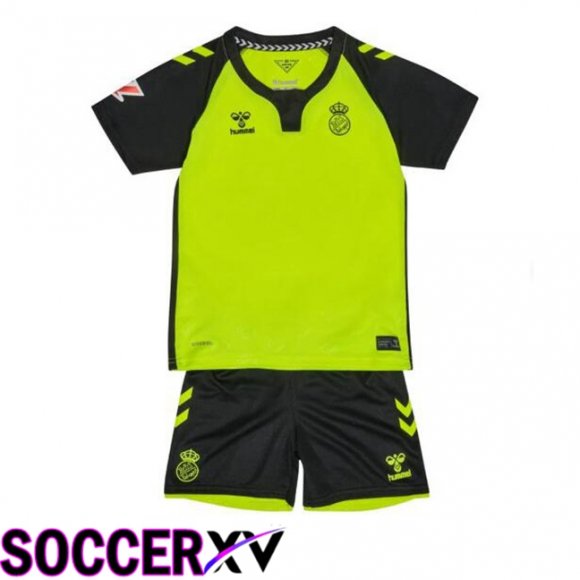 Real Betis Kids Away Soccer Jersey Green 2024/2025