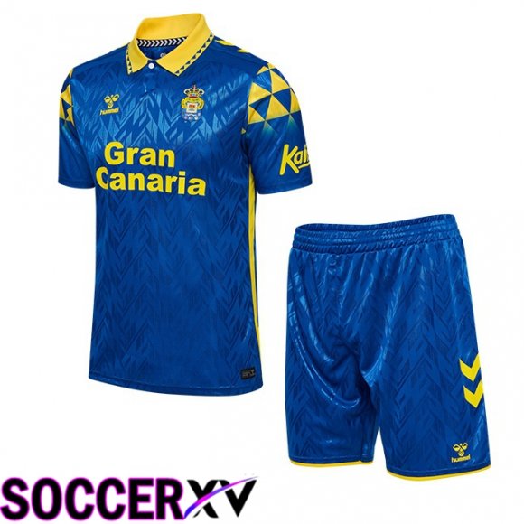 UD Las Palmas Kids Away Soccer Jersey Blue 2024/2025