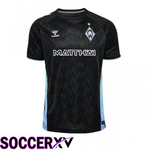 SV Werder Bremen Third Soccer Jersey Black 2024/2025