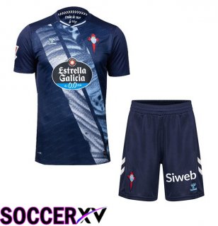 Celta Vigo Kids Away Soccer Jersey Blue Royal 2025/2026
