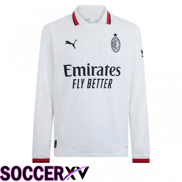 AC Milan Away New Soccer Jersey Long sleeve 2024/2025