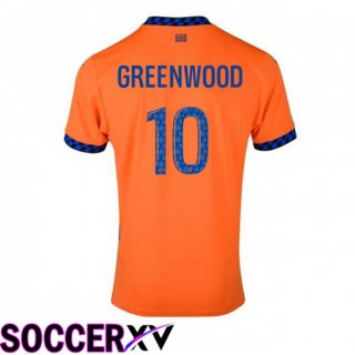 Marseille OM (GREENWOOD 10) Third Soccer Jersey Orange 2024/2025