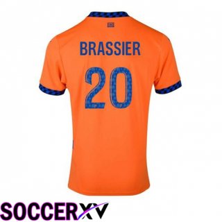 Marseille OM (BRASSIER 20) Third Soccer Jersey Orange 2024/2025