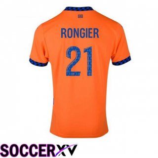 Marseille OM (RONGIER 21) Third Soccer Jersey Orange 2024/2025