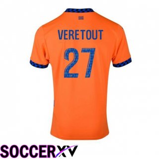 Marseille OM (VERETOUT 27) Third Soccer Jersey Orange 2024/2025