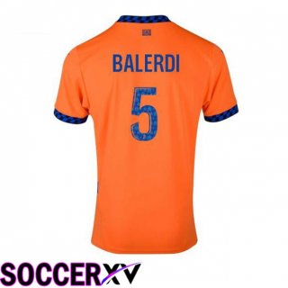 Marseille OM (BALERDI 5) Third Soccer Jersey Orange 2024/2025