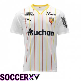 RC Lens Third Soccer Jersey White 2024/2025