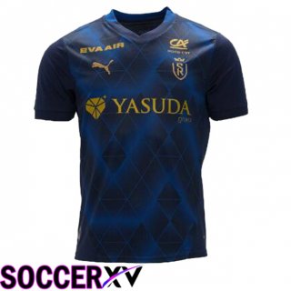 Stade de Reims Away Soccer Jersey Blue 2024/2025